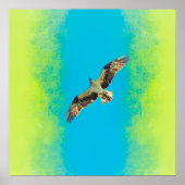 Blue and yellow poster (Voorkant)