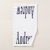 Blue Andrew Name, Bad Handdoek (Handdoek)