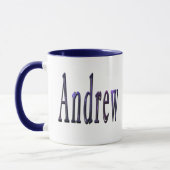 Blue Andrew Name Logo, Mok (Links)
