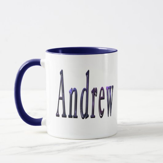 Blue Andrew Name Logo, Mok (Links)