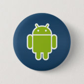 Blue Android Button (Voorkant)