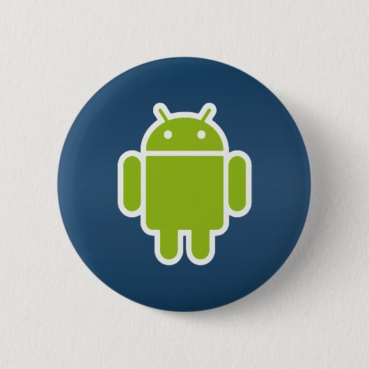 Blue Android Button (Voorkant)