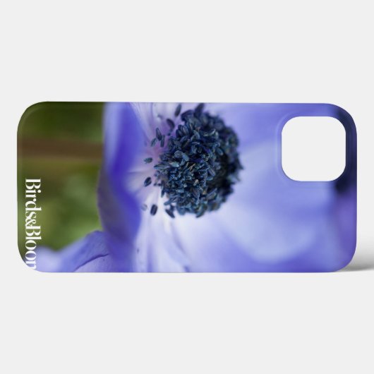 Blue Anemone Case-Mate iPhone Case (Achterkant (horizontaal))