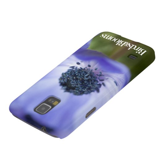 Blue Anemone Case-Mate Samsung Galaxy Hoesje (Onderkant)