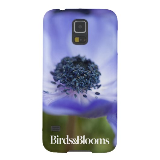 Blue Anemone Case-Mate Samsung Galaxy Hoesje (Achterkant)
