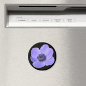Blue Anemone Flower Magnet (Insitu (Vaatwasser))