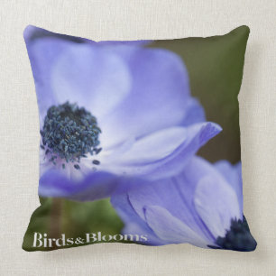 Blue Anemone Kussen