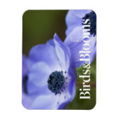 Blue Anemone Magneet (Verticaal)