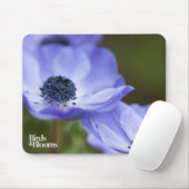 Blue Anemone Muismat (Met muis)