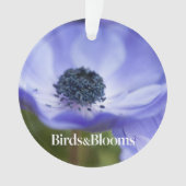 Blue Anemone Ornament (voorkant)