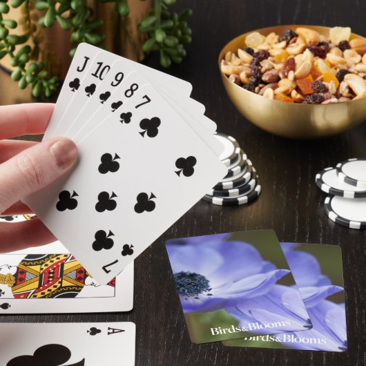 Blue Anemone Speelkaarten (Insitu)