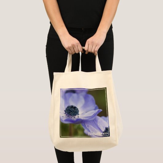 Blue Anemone Tote Bag (Voorkant (product))