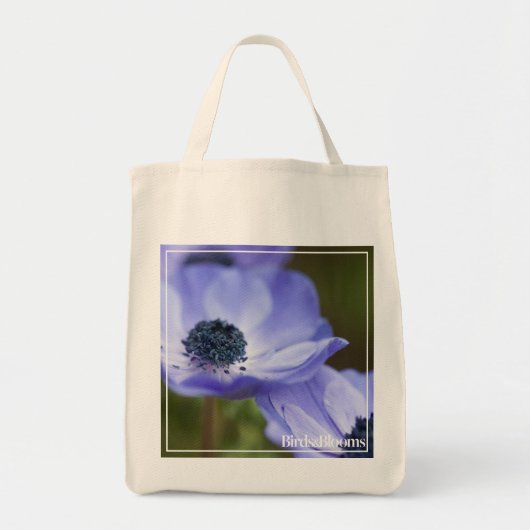 Blue Anemone Tote Bag (Voorkant)