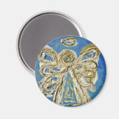 Blue Angel Art Custom Magnet-cadeaus Magneet (Voorkant / Achterkant)
