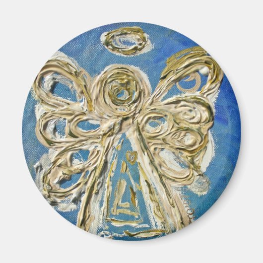Blue Angel Art Custom Magnet-cadeaus Magneet (Voorkant)