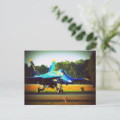 Blue Angel Briefkaart (Staand voorkant)