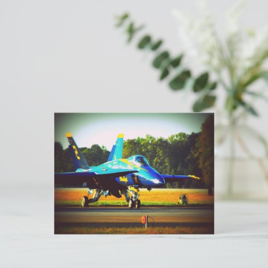 Blue Angel Briefkaart (Staand voorkant)