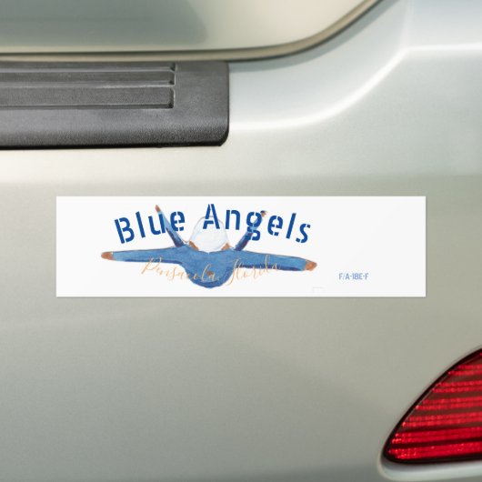 Blue Angel-bumpersticker Bumpersticker (Op auto)