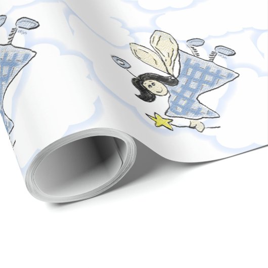 Blue Angel Cadeaupapier (Rol Hoek)