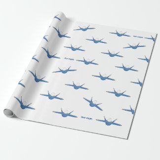 Blue Angel-cadeauwand Cadeaupapier