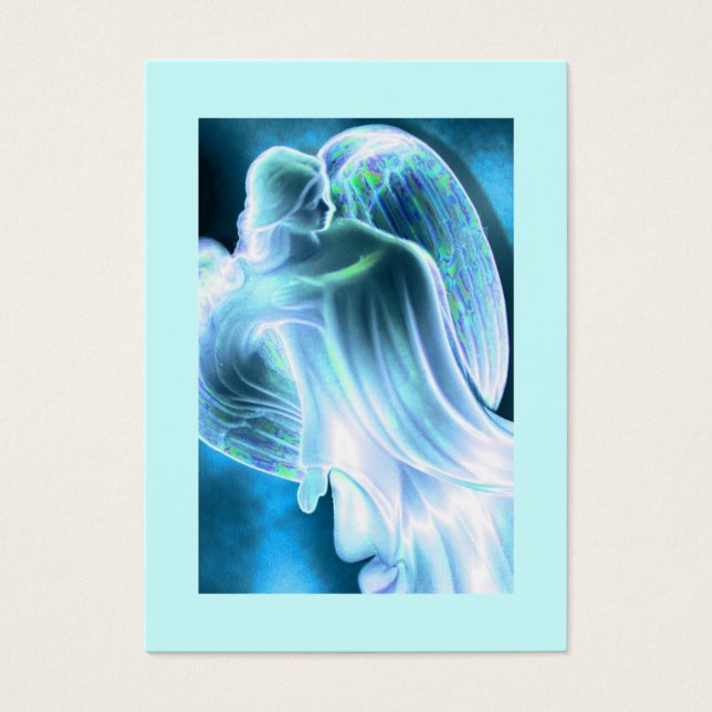 Blue Angel Daily Prayer Card Visitekaartjes (Voorkant)