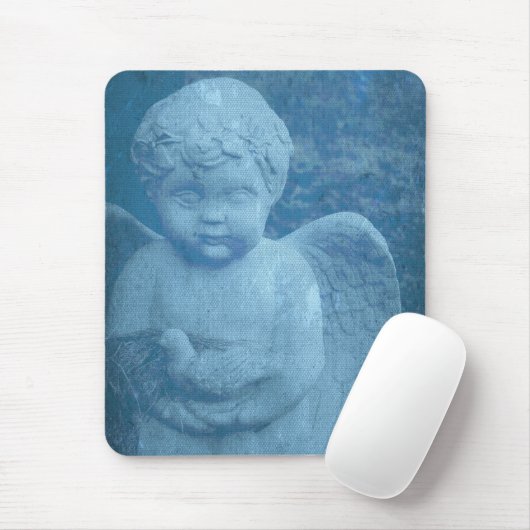 Blue Angel Digital Art Muismat (Met muis)