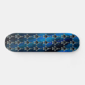 Blue Angel Fighter Jets Persoonlijk Skateboard (Horizontaal)