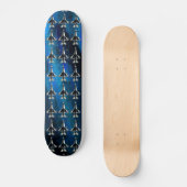 Blue Angel Fighter Jets Persoonlijk Skateboard (Voorkant)