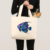 Blue Angel Grote Tote Bag (Voorkant (product))