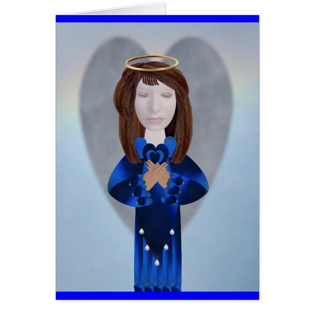 Blue Angel in Prayer (Voorkant)