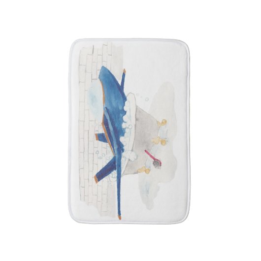 Blue Angel Jetted tub Badmat (Voorkant Verticaal)