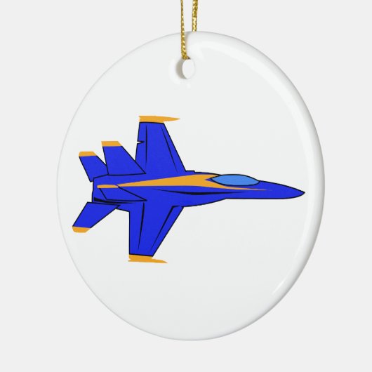Blue Angel Keramisch Ornament (Links)