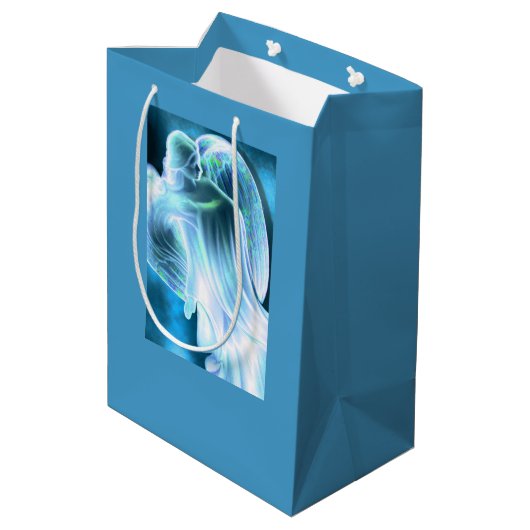 Blue Angel Medium Cadeauzakje (Achterkant Gekanteld)