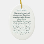 Blue Angel Memorial - Ornament (Achterkant)