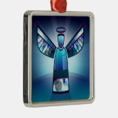 Blue Angel Metalen Ornament (Rechts)