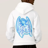Blue Angel of Peace Hoodie (Achterkant)