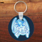 Blue Angel of Peace Sleutelhanger (Voorkant)