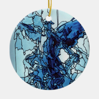 Blue Angel Ornament