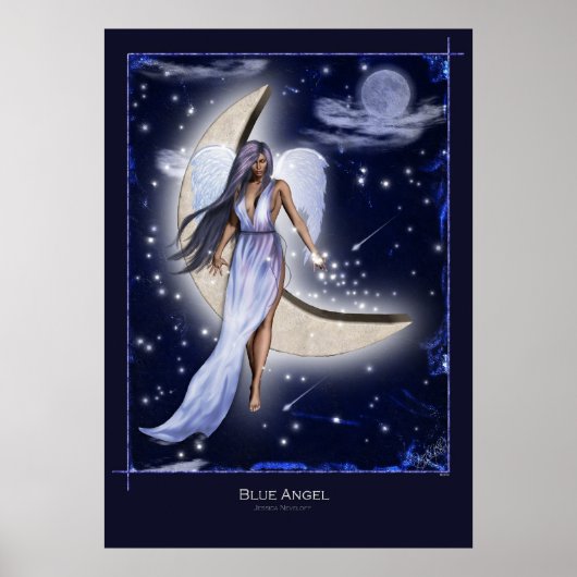 Blue Angel Poster (Voorkant)