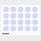 Blue Angel Ronde Sticker (Vel)