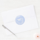 Blue Angel Ronde Sticker (Envelop)