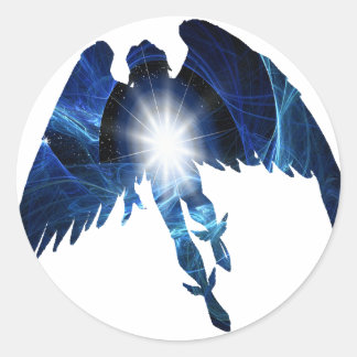 BLUE ANGEL RONDE STICKER