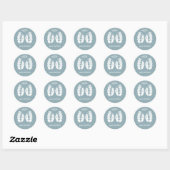 Blue Angel Ronde Sticker (Vel)