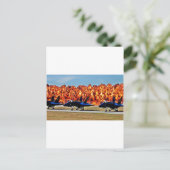 Blue Angel Wall of Fire Briefkaart (Staand voorkant)