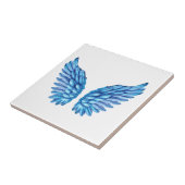 Blue Angel Wings Tegeltje (Zijkant)