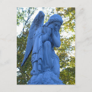 Blue Angel Zink Statue briefkaart
