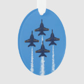 Blue Angels Acryl Ornament (voorkant)