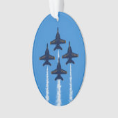 Blue Angels Acryl Ornament (voorkant)