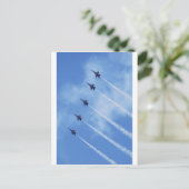 Blue Angels Briefkaart (Staand voorkant)