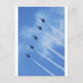 Blue Angels Briefkaart (Voorkant)